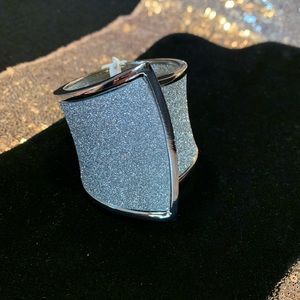 Sparkling Silver Bracelet Bangle